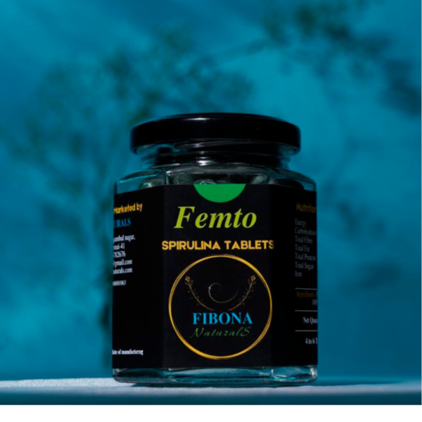 Femto Spirulina Tablets - 120 Nos