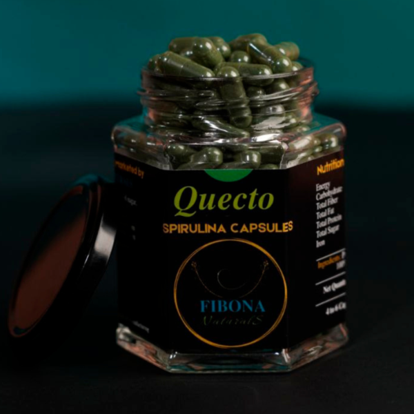 Quecto Spirulina Capsules - 60 Nos